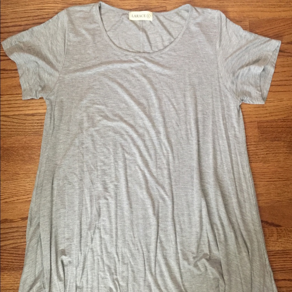 Gray Swing Dress